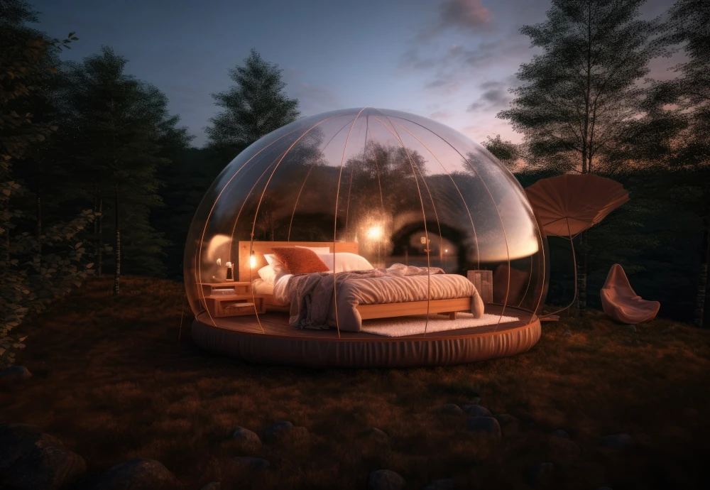 bubble tent stargaze